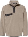 Am image of a Custom Dri Duck Brooks Sherpa Mountain Fleece in Moss!