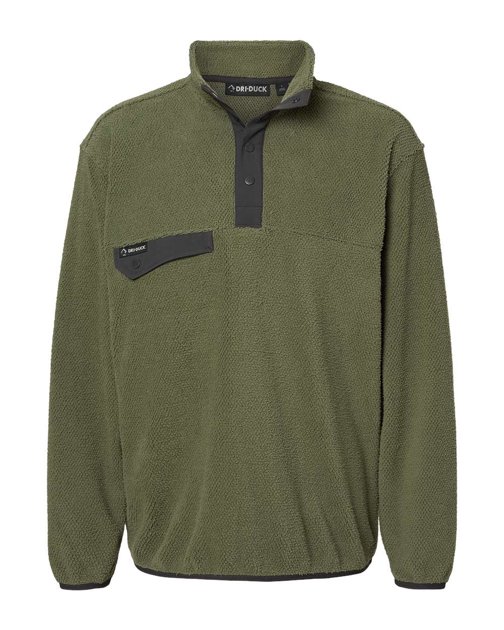 Dri Duck Brooks Sherpa Mountain Fleece in Sage