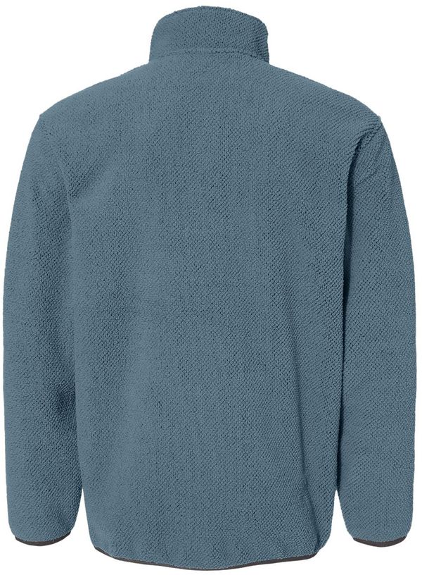 Am image of a Custom Dri Duck Brooks Sherpa Mountain Fleece in Slate Blue!