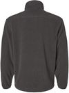 Am image of a Custom Dri Duck Timber Mountain Fleece Pullover in Charcoal!