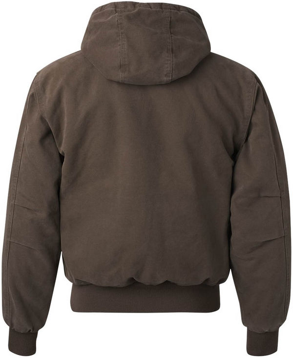 An image of a Custom Dri Duck Cheyenne Jacket in Tobacco!