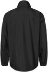 Am image of a Custom Dri Duck Men's River Packable Jacket in BLACK!