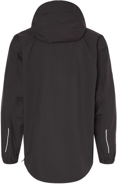 Am image of a Custom Dri Duck Mens Challenger Anorak in BLACK!