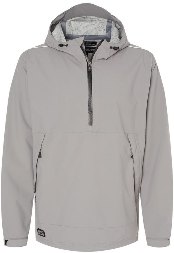 Am image of a Custom Dri Duck Mens Challenger Anorak in GREY!