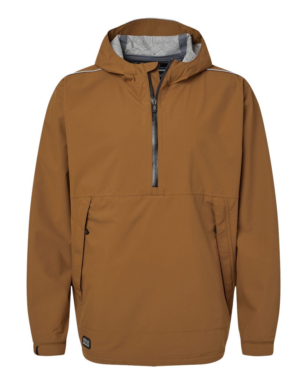 Dri Duck Mens Challenger Anorak in Saddle