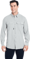 An image of a Custom Dri Duck Mens Crossroad Woven Shirt!