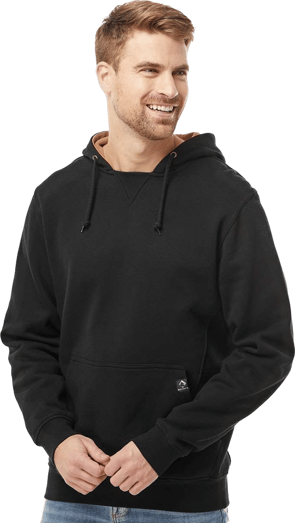 An image of a Custom Dri Duck Mens Woodland Fleece Hooded Sweatshirt!