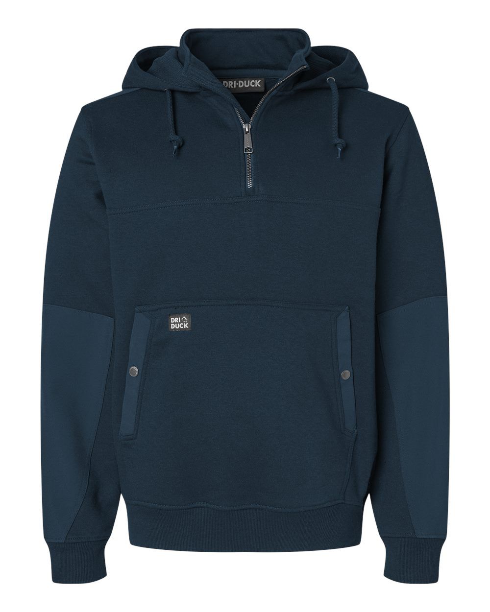 Dri Duck Mission Quarter Zip Pullover in Deep Blue