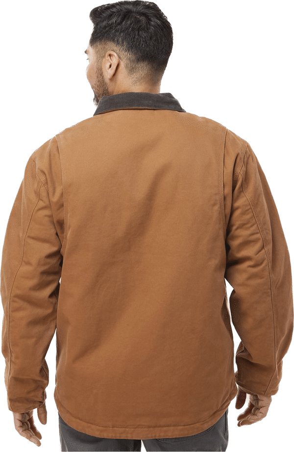 An image of a Custom Dri Duck Rambler Boulder Cloth Jacket!