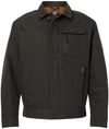 Am image of a Custom Dri Duck Renegade Lifestyle Jacket in Charcoal!