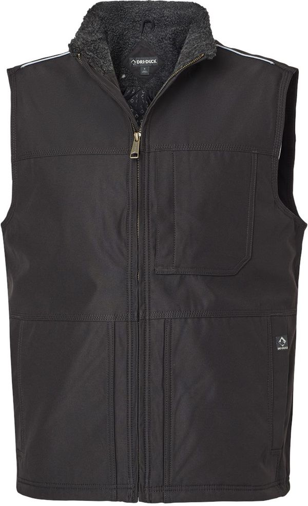 An image of a Custom Dri Duck Rigor Vest in Black!