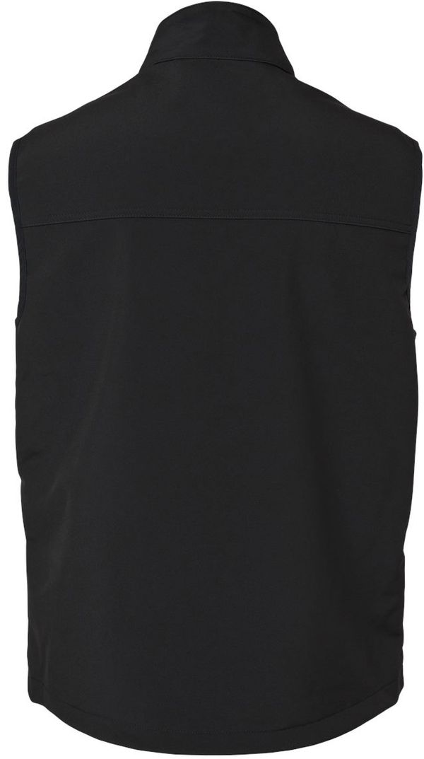 An image of a Custom Dri Duck Summit Soft Shell Puffer Vest in Black!
