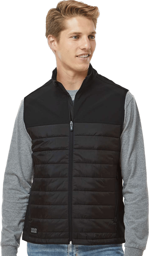 An image of a Custom Dri Duck Summit Soft Shell Puffer Vest!