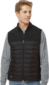 An image of a Custom Dri Duck Summit Soft Shell Puffer Vest!