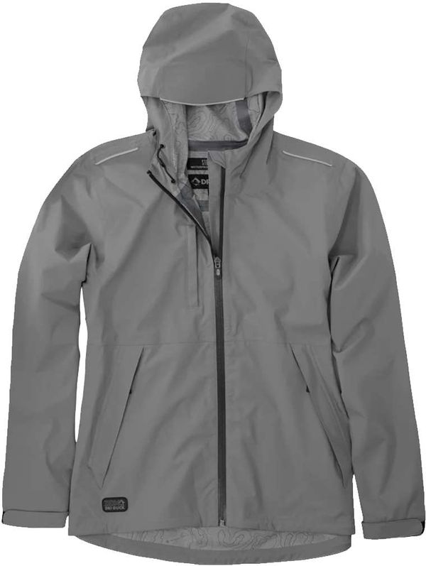 Am image of a Custom Dri Duck Womens Challenger Full Zip Jacket in Grey!