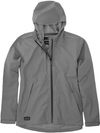 Am image of a Custom Dri Duck Womens Challenger Full Zip Jacket in Grey!