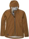 Am image of a Custom Dri Duck Womens Challenger Full Zip Jacket in Saddle!
