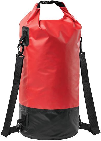Am image of a Custom Stormtech Nautilus 20 in Bold Red/Black!