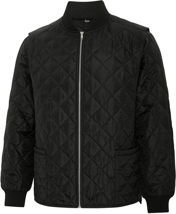 Am image of a Custom Dryframe Essential Freezer Jacket in Black!
