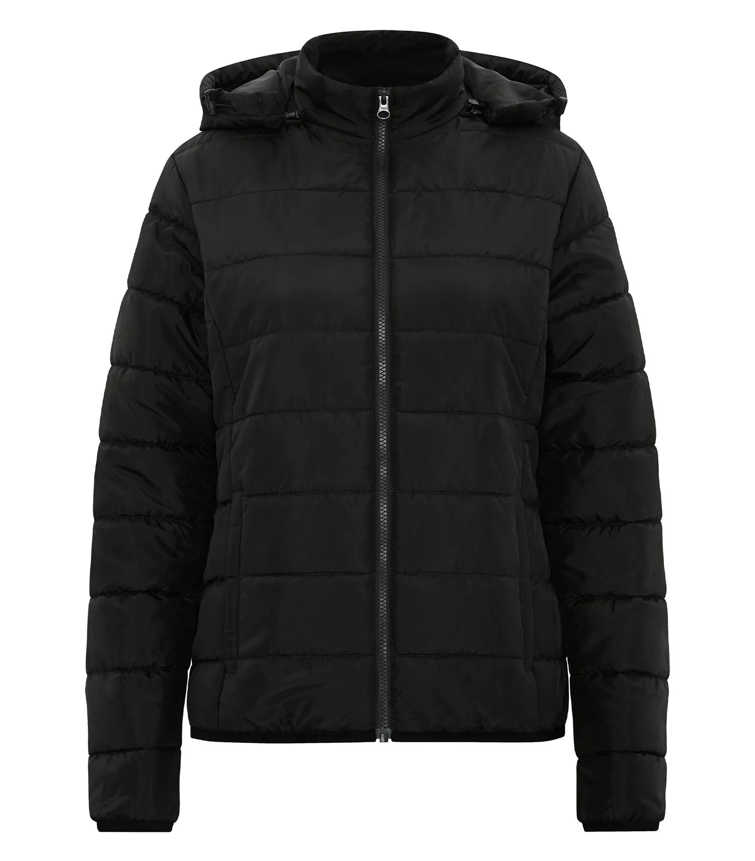 Dryframe Essential Hooded Insulated Ladies Jacket in Black