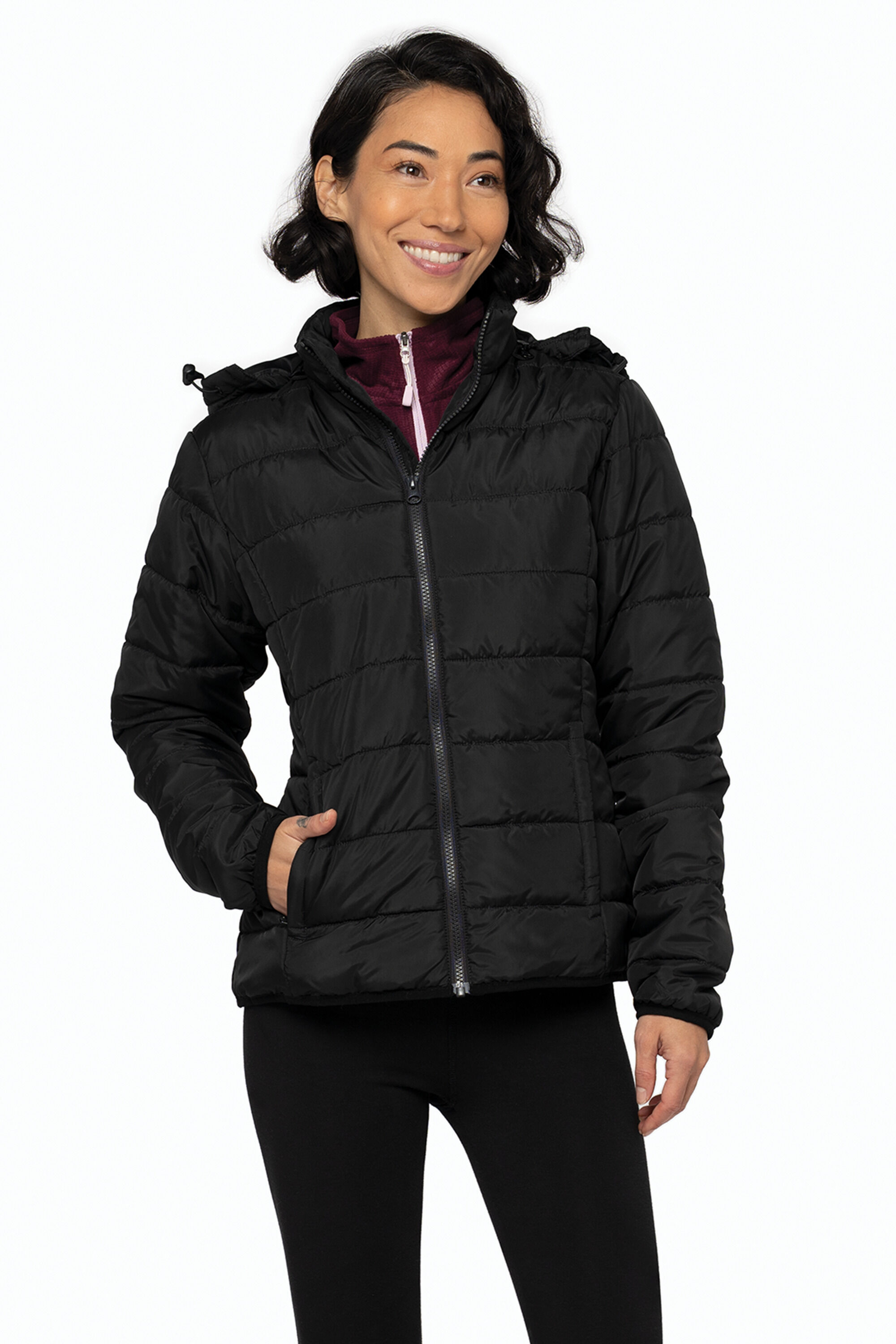Dryframe Essential Hooded Insulated Ladies Jacket