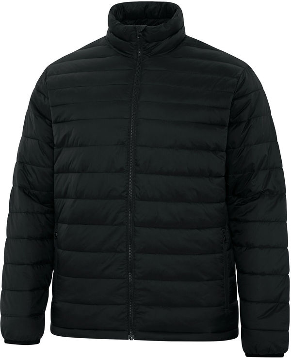 Am image of a Custom Dryframe Essential Puffy Jacket in Black!