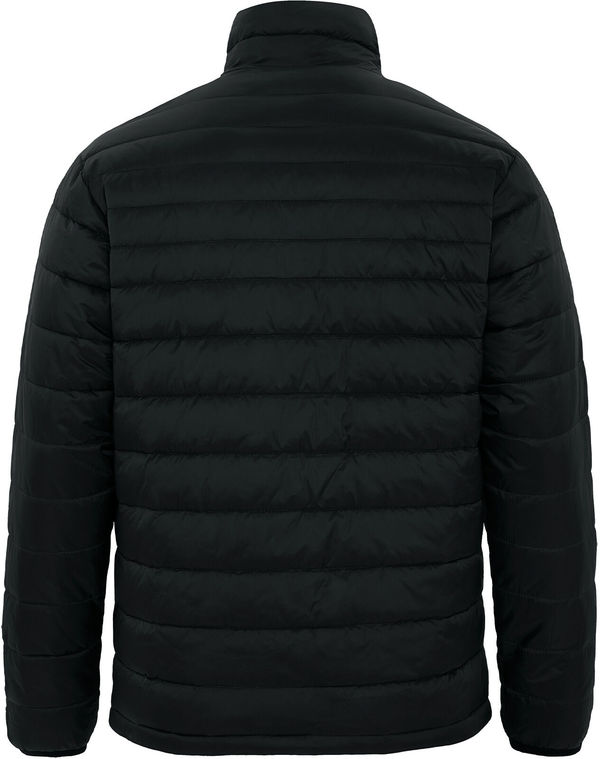 Am image of a Custom Dryframe Essential Puffy Jacket in Black!