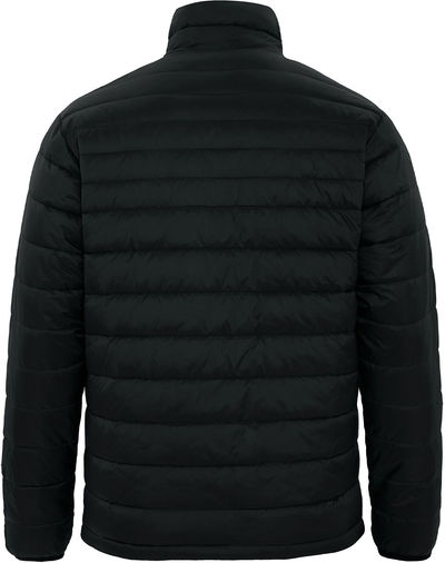 Am image of a Custom Dryframe Essential Puffy Jacket in Black!