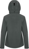 An image of a Custom Dryframe Tri Tech Hard Shell Ladies Jacket in Asphalt!