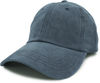 Am image of a Custom Nissi Pigment Dye Cap in Navy!