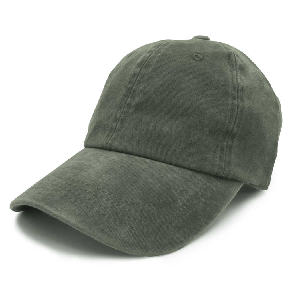 Nissi Pigment Dye Cap in Dark Green