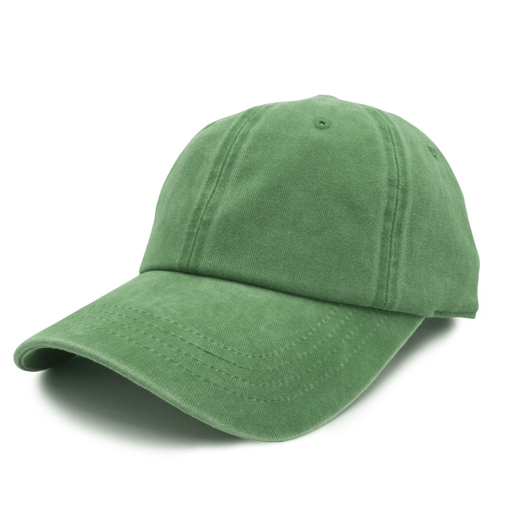 Nissi Pigment Dye Cap in Kelly Green
