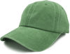 Am image of a Custom Nissi Pigment Dye Cap in Kelly Green!