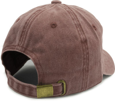 Am image of a Custom Nissi Pigment Dye Cap in Wine!