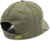 Am image of a Custom Nissi Pigment Dye Cap in Dark Beige!