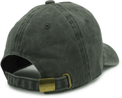 Am image of a Custom Nissi Pigment Dye Cap in Black!