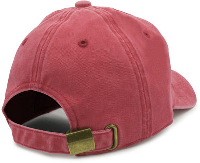 Am image of a Custom Nissi Pigment Dye Cap in Red!