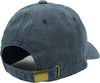 Am image of a Custom Nissi Pigment Dye Cap in Navy!