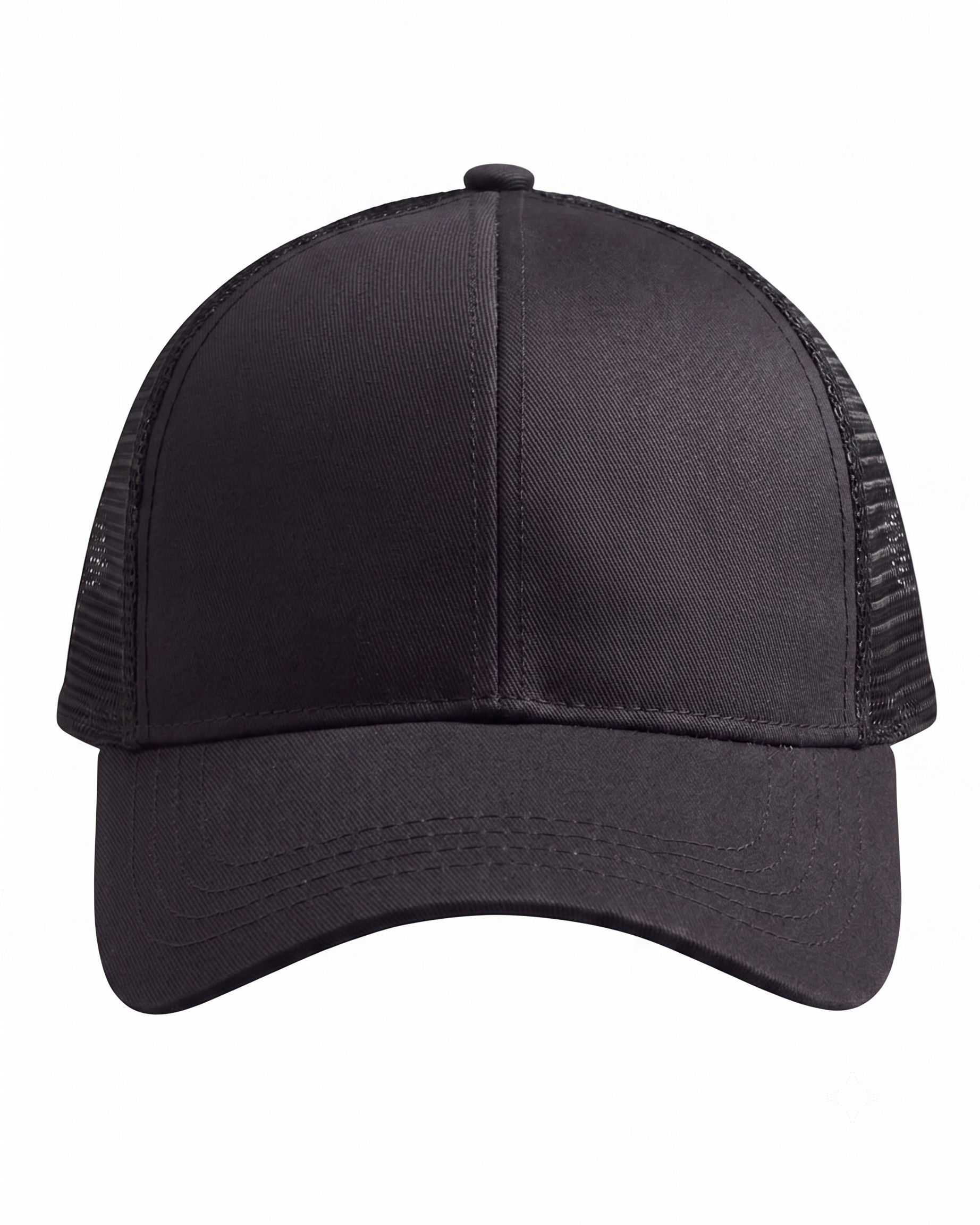 Econscious Eco Trucker Organic Recycled Hat in Black/Black