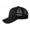 An image of a Custom Econscious Eco Trucker Organic Recycled Hat in Black/Black!