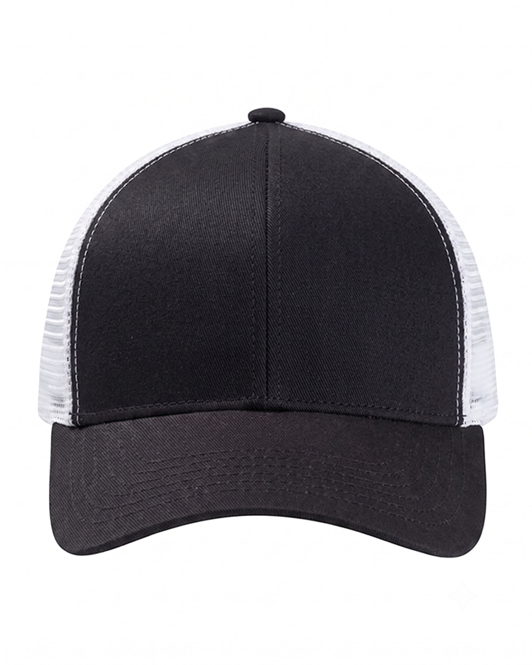 Econscious Eco Trucker Organic Recycled Hat in Black/White