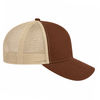 An image of a Custom Econscious Eco Trucker Organic Recycled Hat in Earth/Oyster!
