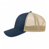 An image of a Custom Econscious Eco Trucker Organic Recycled Hat in Pacific/Oyster!