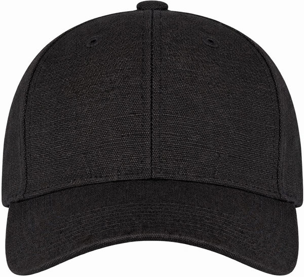 An image of a Custom Econscious Hemp Baseball Cap in Black!