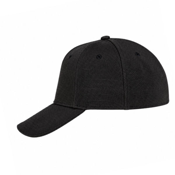 An image of a Custom Econscious Hemp Baseball Cap in Black!