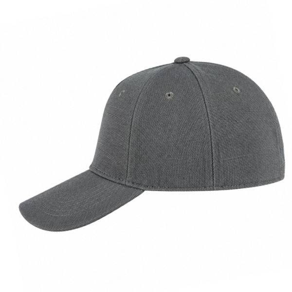 An image of a Custom Econscious Hemp Baseball Cap in Charcoal!