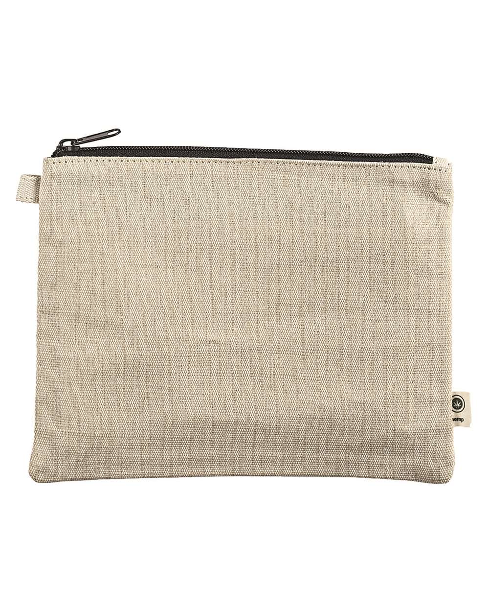 Econscious Hemp Pouch in Natural/Black