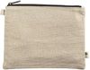 An image of a Custom Econscious Hemp Pouch in Natural/Black!