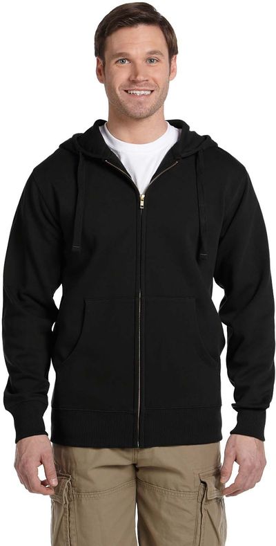 An image of a Custom Econscious Men's Organic Recycled Full Zip Hood!
