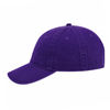 An image of a Custom Econscious Organic Cotton Twill Unstructured Baseball Hat in Beetroot!